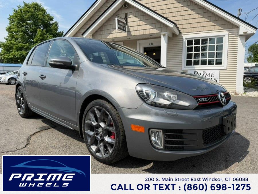 2013 Volkswagen GTI 4dr HB DSG w/Sunroof & Navi *Ltd Avail*, available for sale in East Windsor, Connecticut | Prime Wheels. East Windsor, Connecticut
