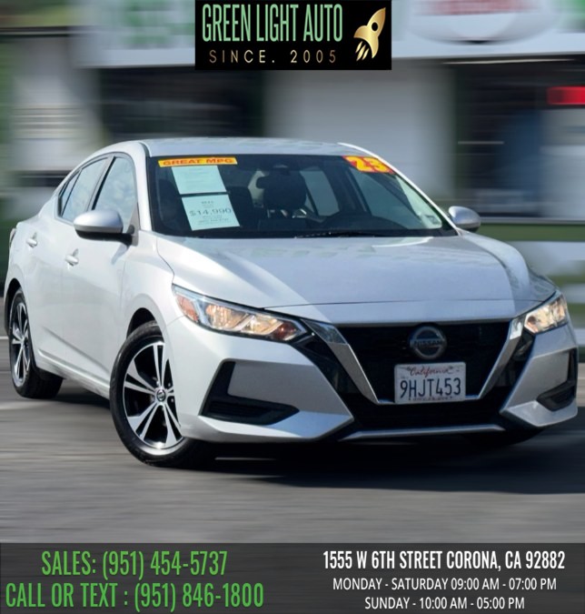 Used Nissan Sentra SV CVT 2023 | Green Light Auto. Corona, California